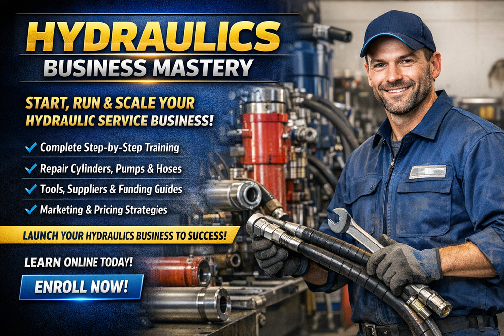 Hydraulics Business Training Course & Exclusive INFO