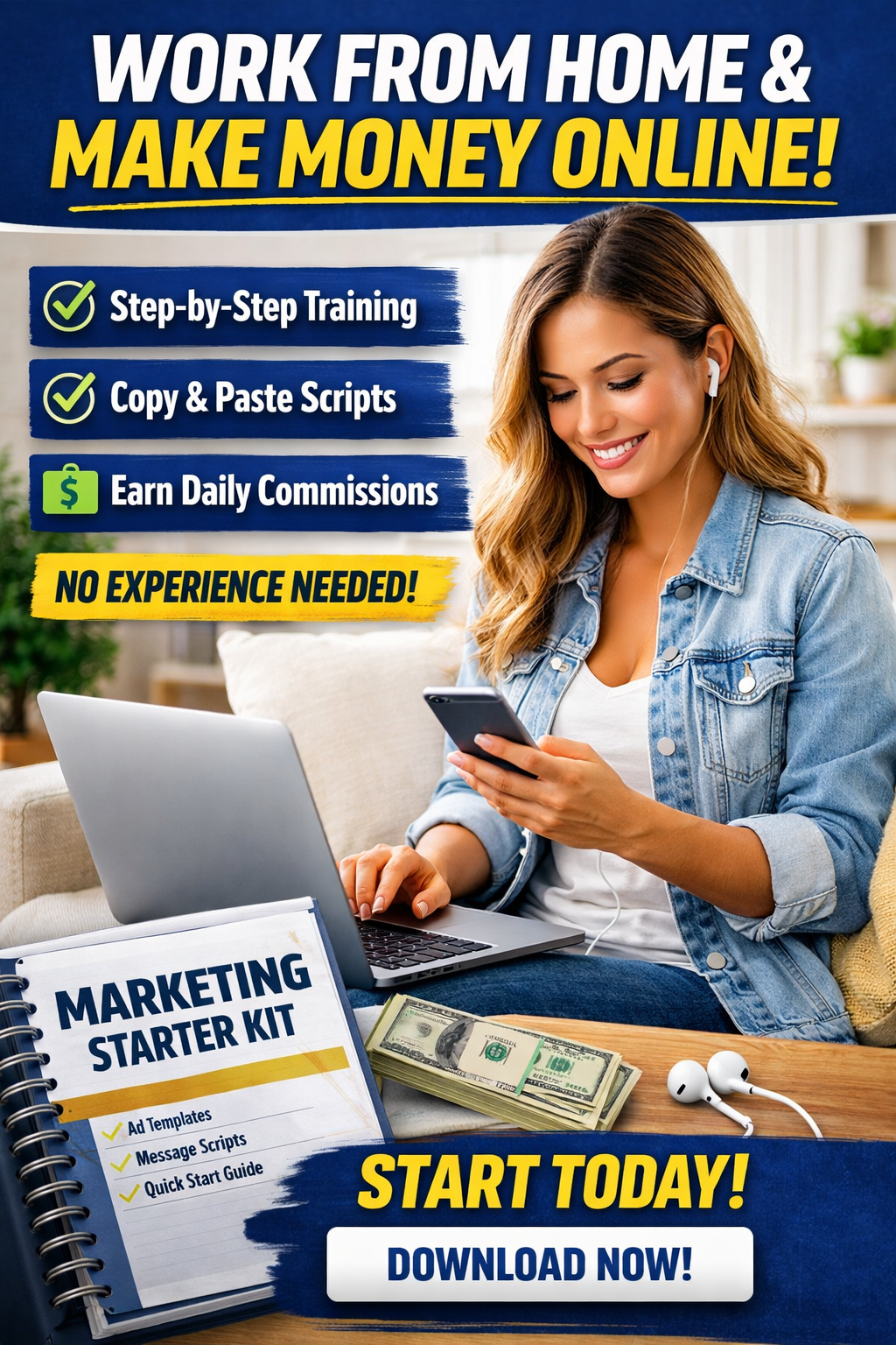 Remote Marketing Starter Kit (Work From Home System)